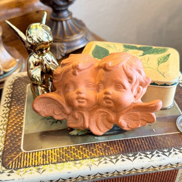Vintage Terracotta Angel Babies - Picture 5 of 11